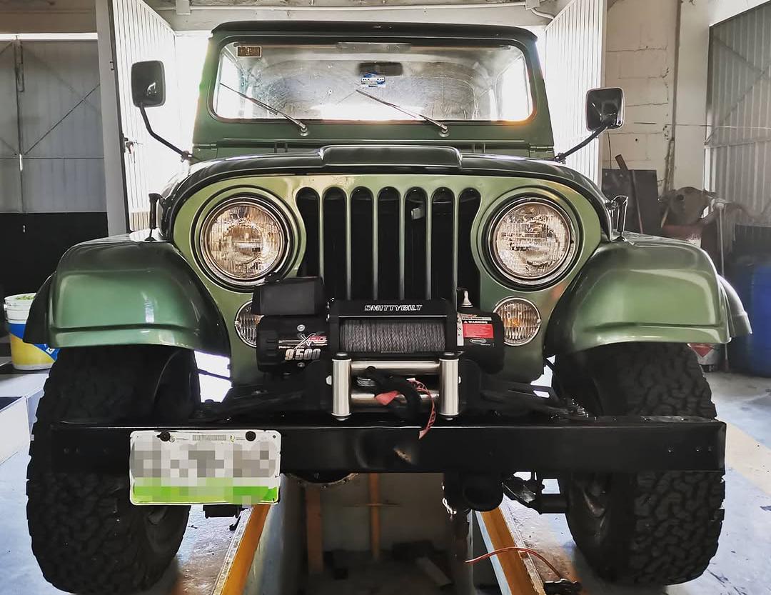 Jeep con malacate (winch) Smittybilt y modificaciones off-road en FERGO Tampico