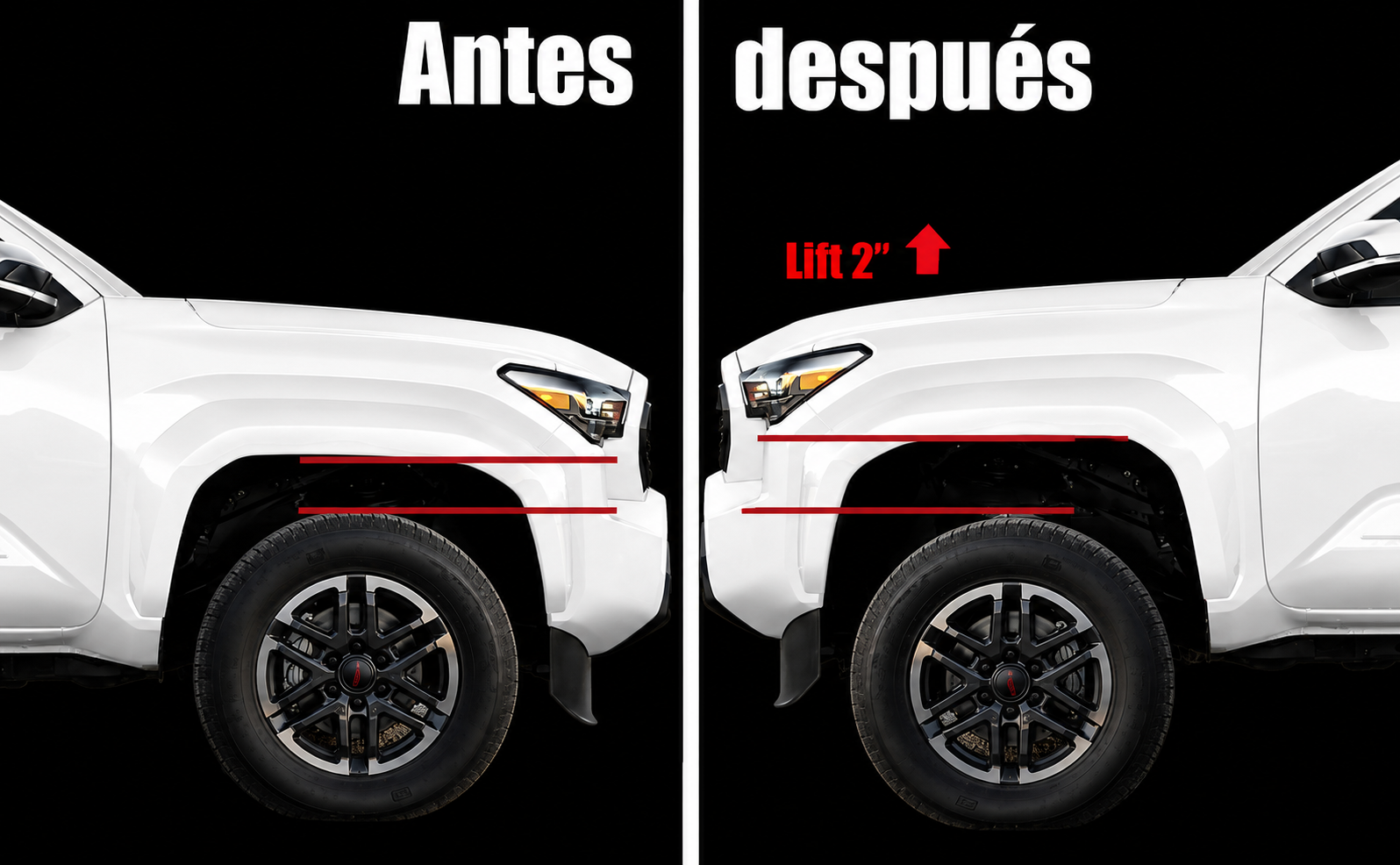 Nivelación de pickups
